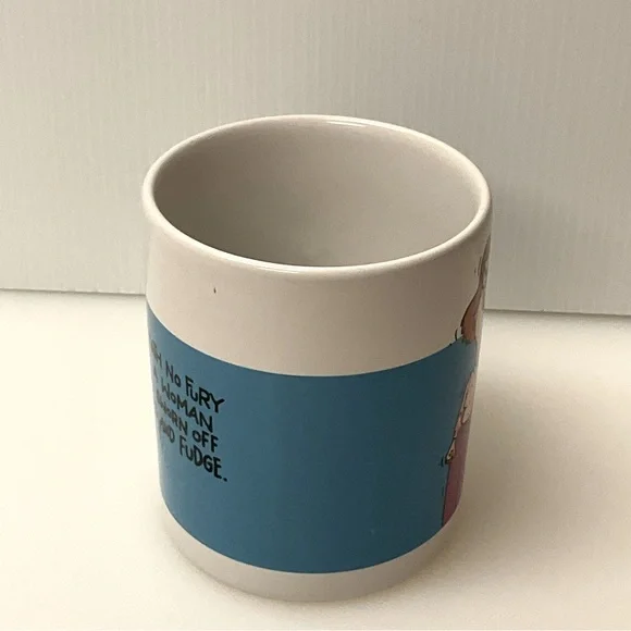 VINTAGE SHOEBOX GREETINGS Hallmark Mug “Hell Hath No Fury … 12 Ounce Grumpy HAH! - Picture 5 of 8